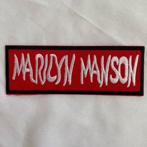 Rare Marilyn Manson Patch